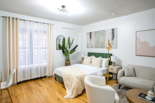 74-1A New Studio in Prime UWS - GYM In Building, New York (fotografie 9)