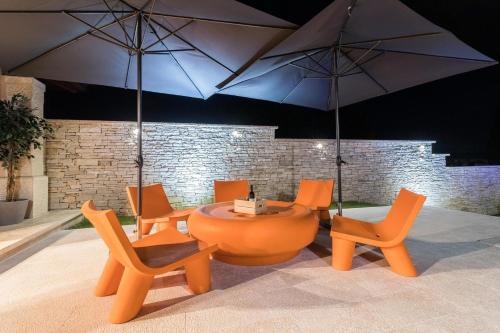 Ferienhaus mit Privatpool für 18 Personen ca 400 qm in Valtura, Istrien Südküste von Istrien