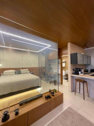 Luxuoso flat no Araucária Plaza em Ribeirão Preto