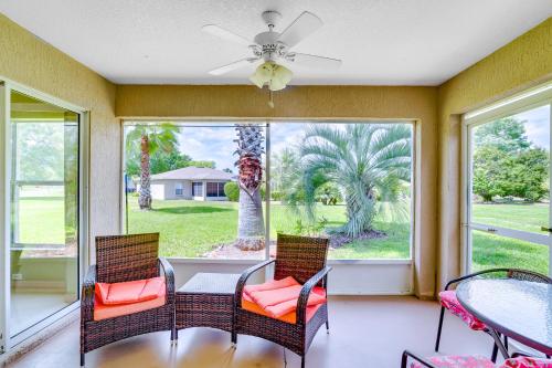 Ocala Home with Screened-In Porch and Community Perks!