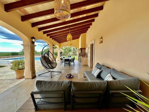 Finca mit Meerblick und Pool bei Cala d'Or, Cala d´Or (foto 9)