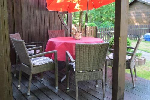 Sehr schönes Ferienhaus auf eingezäunten Grundstück mit Kamin und einer Sauna (Sehr schones Ferienhaus auf eingezaunten Grundstuck mit Kamin und einer Sauna) in 埃克斯特爾塔爾