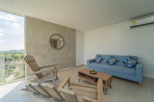 Aptos Modernos con Balcon in La Boquilla