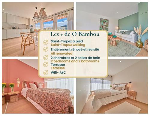 O Bambou-Superbe appartement-Saint-Tropez
