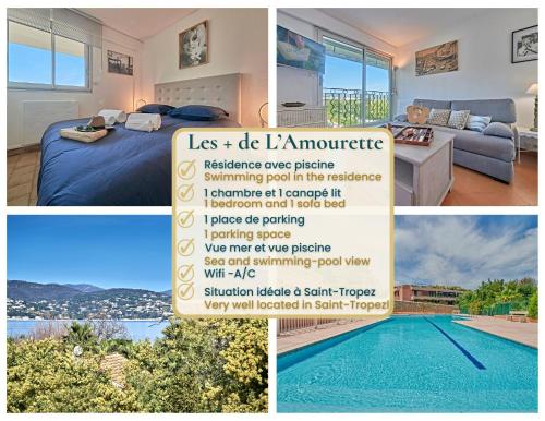 L'Amourette - Appartement 4 personnes - Piscine Parking