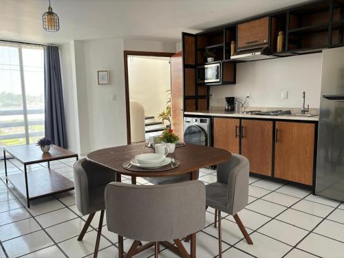 مطبخ, El Encanto Lofts in Zona 1