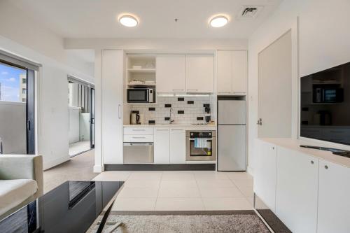 Bright & modern 1BR in Auckland CBD by Zodiak Stays, Auckland (fotografie 7)