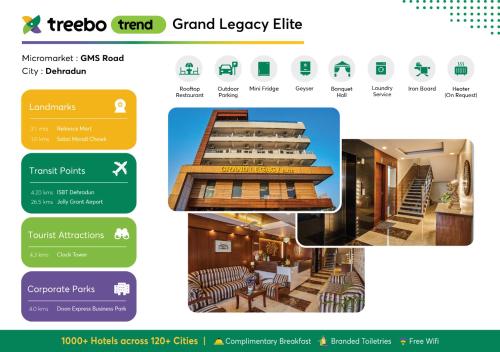Treebo Trend Grand Legacy Elite With Roof Top Cafe