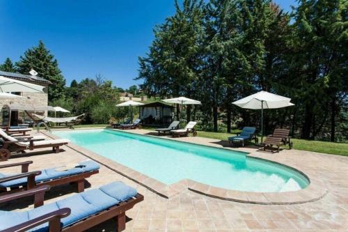 Ferienhaus mit Privatpool für 18 Personen ca 200 qm in Ramazzano-Le Pulci, Trasimenischer See