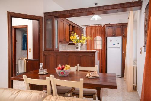 Kitchen, Aptera Dream Apartment in Keramies