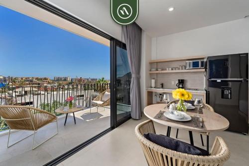 Amazing 2BR Condo with Terrace Overlooking the Marina in Cabo San Lucas, Mexico