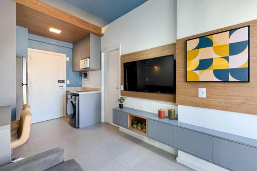 Apartamento com Varanda Excelente Localização no Itaim bibi, Сан-Паулу
