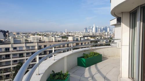 Panoramic view of Paris - Location saisonnière - Levallois-Perret