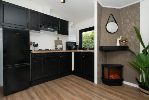 Cocina, Stijlvol, rustig chalet midden in de Veluwse natuur mét weidezicht (Stijlvol, rustig chalet midden in de Veluwse natuur met weidezicht) in Epe