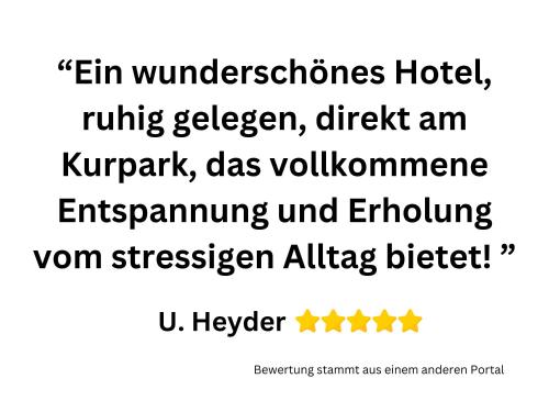 Hotel Am Kurhaus mit erstem Ayurveda Center Sachsens - direkt am Gesundheitsbad ACTINON & Kurpark