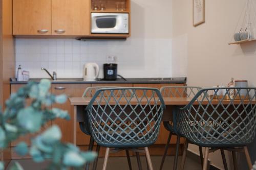 Konyha, Apartmány KiRi (Apartmany KiRi) in Kyjov