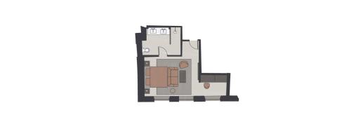 BULL Burford Room Type - The Nook | Junior Suite