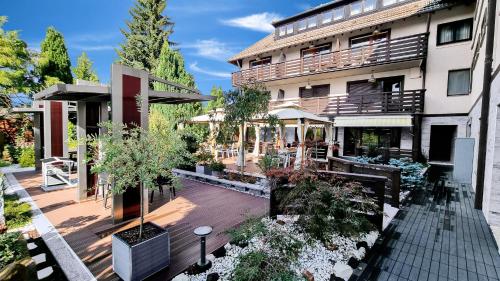 花園, 羅斯樂酒店 (Hotel Rossle) in 多伯爾