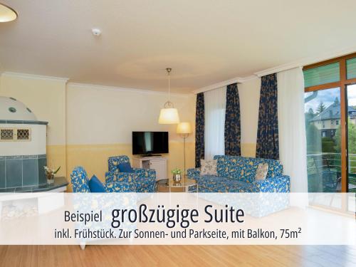 Hotel Am Kurhaus mit erstem Ayurveda Center Sachsens - direkt am Gesundheitsbad ACTINON & Kurpark in Bad Schlema