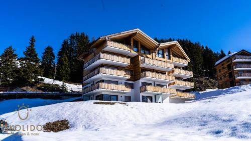 ทัศนียภาพภายนอกโรงแรม, Haus Golmenegg, Riederalp in รีดเดออัลพ์