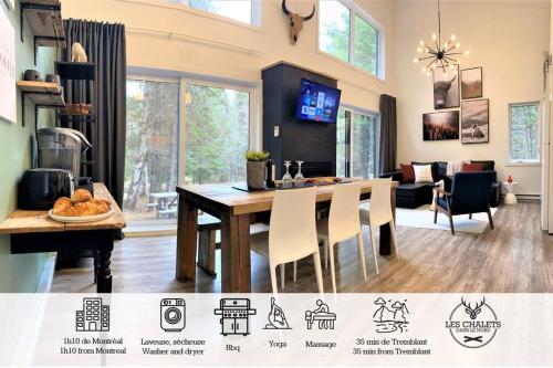 Le2085 - Spa et Plage - Les chalets dans le nord in Sainte Lucie des Laurentides (QC)