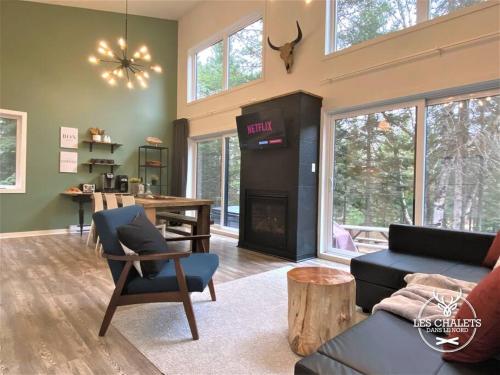 Le2085 - Spa et Plage - Les chalets dans le nord in Sainte Lucie des Laurentides (QC)