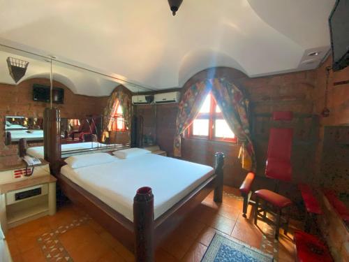1 double bed