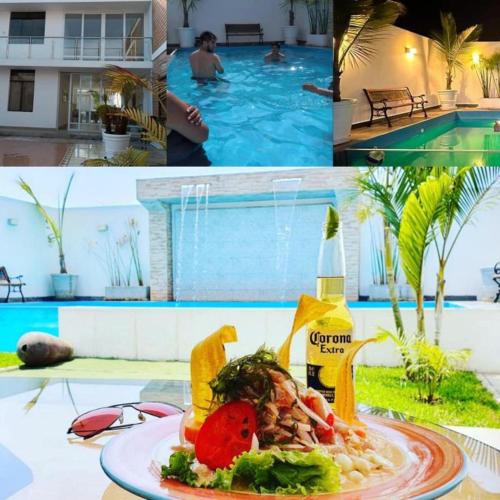 Habitaciones Matrimoniales en Playa Pulpos HOSPEDAJE DELFINES HOUSE