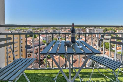 Sunset Duplex - Grand-Rond, Jardin des plantes, centre-ville, 2 BDRs 60m2, AC, Netflix - T3 60m2 avec clim, Toulouse (fotografie 6)