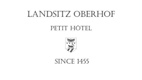 LANDSITZ OBERHOF petit hôtel