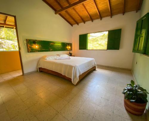 1 double bed