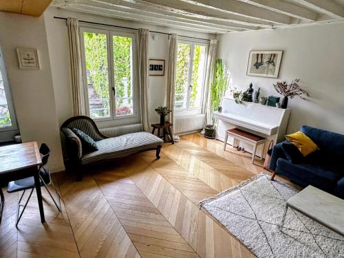 Cozy, Calm & Charming 3 Bedrooms Apartment at Bastille, near Marais & Seine