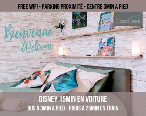 Cosy Case proche Disney and Paris - Location saisonnière - Lagny-sur-Marne