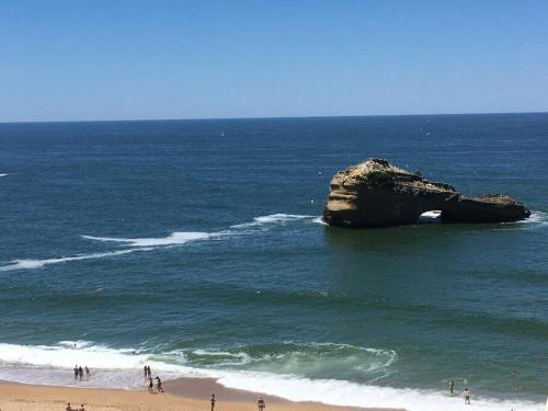 superbe studio MIRAMAR plein sud, pieds dans l'eau - Location saisonnière - Biarritz