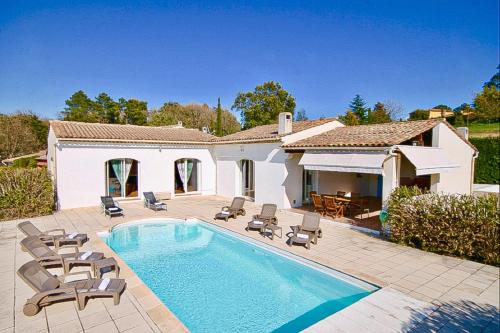 Country villa - Sleeps 8 - Mimosa view - Location, gîte - Tanneron