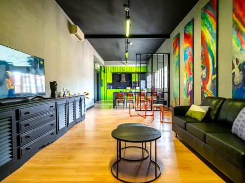 共用Lounge/電視區, Wonder Hostel  in 托萊多市中心