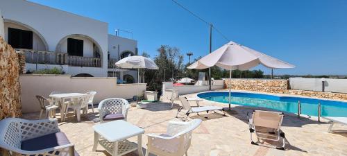 Salentiggiano Villa Ulivi Vacanze Con Piscina 8/16 PL - Marina Serra