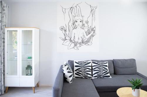 Bright apartment by the park & the river, Breslau (Foto 7)