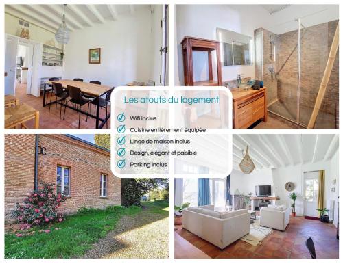 Le Relais de Fleyres - Gîte Authentique avec Jardin, Parking et Wifi, Toulouse (fotografie 2)