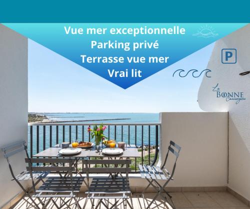 Le Maeva PLage - Vue mer d'exception - Parking privé - La Grande Motte - Location saisonnière - La Grande-Motte