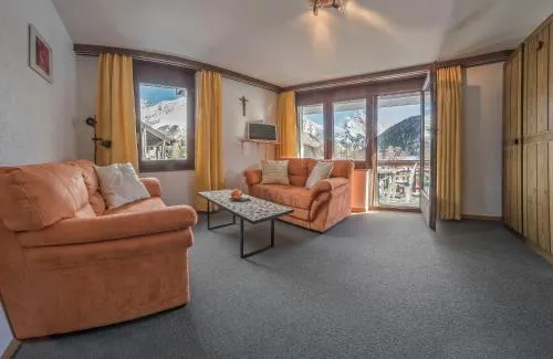 Bergrose in Saas-Fee, Schweiz