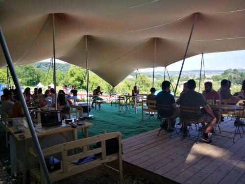 Étterem, Glamp-Inn Kapolcs in Kapolcs