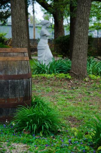 tuin, Bourbon Manor Bed & Breakfast Inn in Bardstown (KY)