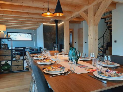 Chalet Le Domen 10 personnes avec vue Saint Jean de Sixt