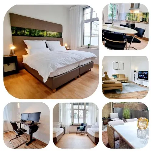 135m²-Apartment I max. 8 Gäste I Zentral I Küche I Balkon I Parken I WLAN in Lünen, Deutschland