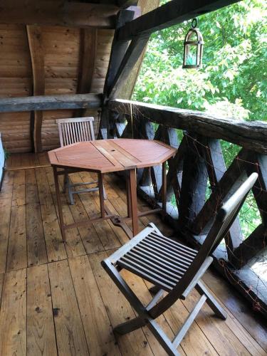 Balcony/terrace, Gastezimmer - Fuhrhalterei Maul in Breuberg