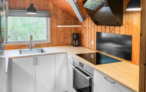 Kitchen, Holiday Home Skovbrynet Tarm Iv in Skaven
