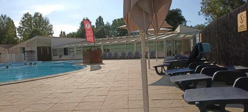 Mobilhome L'Oasis Camping le Clos Cottet