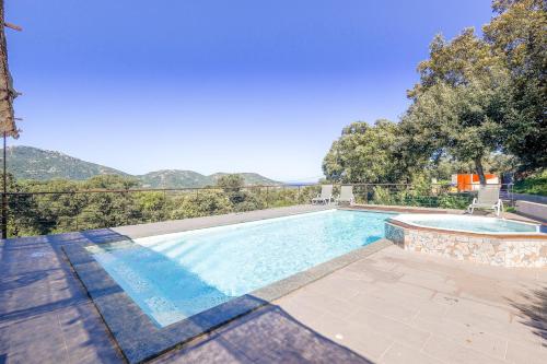 San Quilico - Maison climatisée piscine vue mer