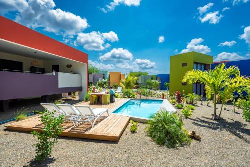 Bohemi Design Villa's in คูราเคา